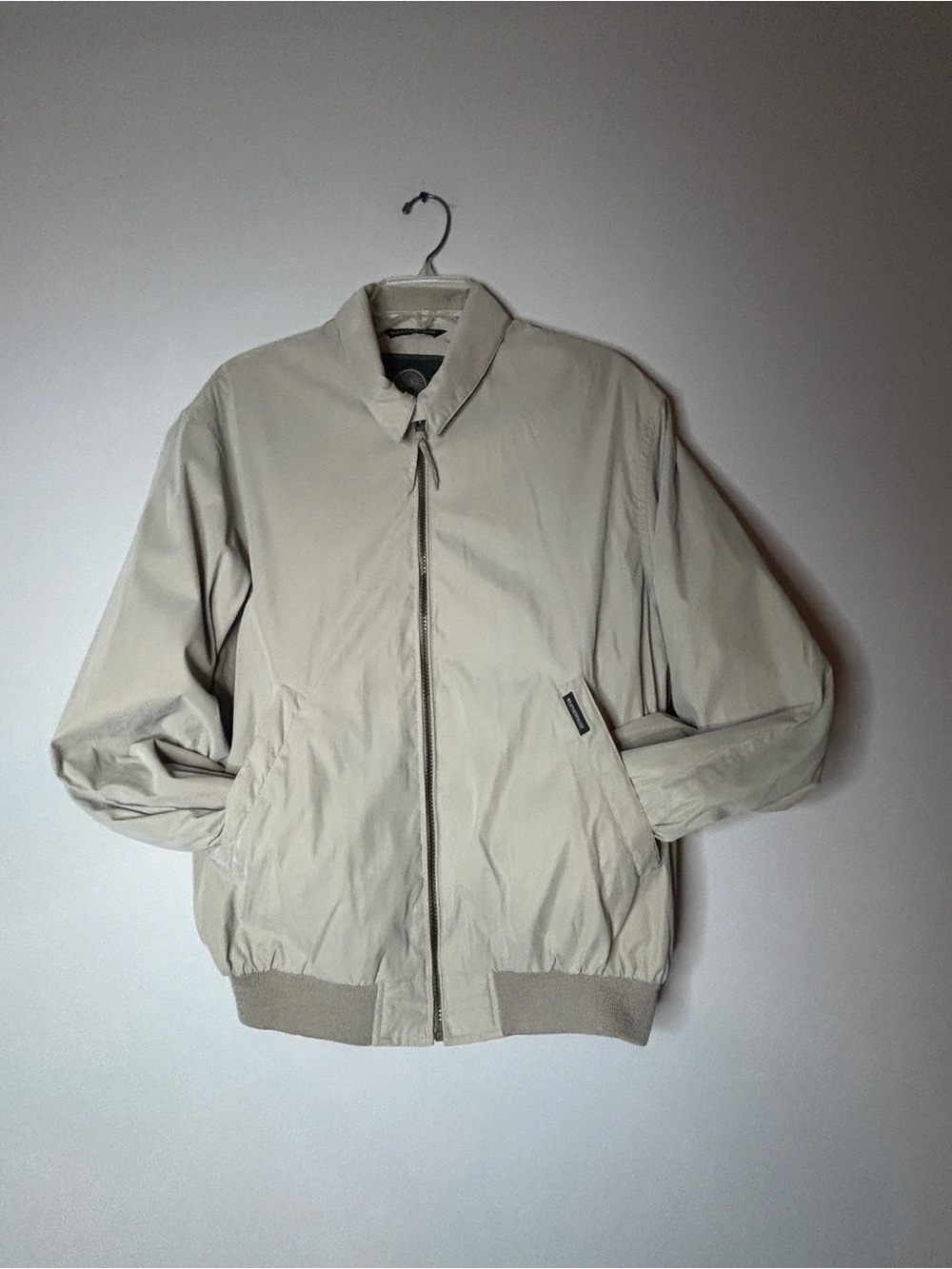 Weatherproof Beige Bomber Jacket - Light Neutral